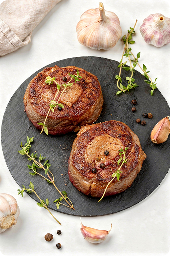 Медальоны из говядины