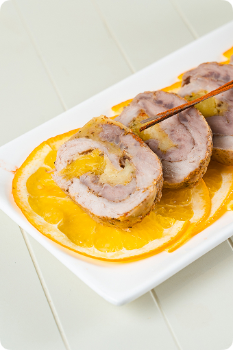 Рулетики из свинины