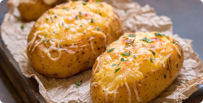 Картофель запечённый Аля крошка картошка