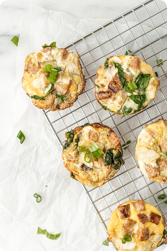 Маффины с беконом